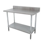 Advance Tabco Work Table, 24" wide top, 96"