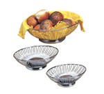 American Metalcraft Basket, oval, 8-1/4" x 5-1/8", 18/8