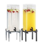 Cal-Mil Beverage Dispenser, 3 Gallon With Drip Tray