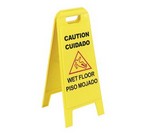Carlisle Wet Floor Sign, Yellow