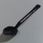 Carlisle Serving Spoon, 13", Solid, Black
