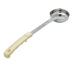 Carlisle Portion Server, Stainless Steel, 3 oz., Perforated, Beige Handle