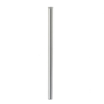 Mercer Tool Stainless Steel Straw, Straight, Wide, 6.5" Long