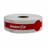 National Checking Co. Labels, SecureIt, 1" x 7" (1 roll)
