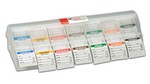 National Checking Co. Plastic Label Dispenser with 7 Rolls
