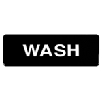 ThunderGroup Symbol Sign, 9" x 3", "Wash"