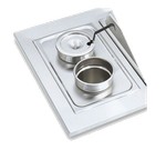Vollrath Adapter Plate, 2 Hole, Stainless
