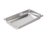 Vollrath Food Pan, Stainless, full size deli, 1-1/4" deep