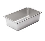 Vollrath Food Pan, Stainless, full size, 6" deep