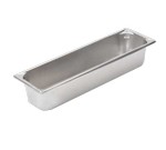 Vollrath Food Pan, Stainless, 1/2 size long, 4" deep