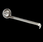 Vollrath Ladle, 1/2 oz., ONE PIECE, stainless