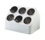 Vollrath Silv-A-Tainer, GRAY, holds 6 cylinders