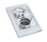 Vollrath Adapter Plate, 3 Hole, Stainless