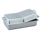 Vollrath Pan Cover, Stainless, full size, HINGED DOME
