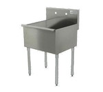 Advance Tabco Square Corner Kitchen Sink, one compartment