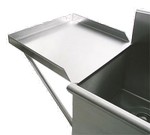 Advance Tabco Drainboard, 21" x 24", sq korner sinks