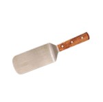 American Metalcraft Turner, 3" x 6" stainless rounded blade