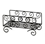 American Metalcraft Napkin Basket, Wrought Iron