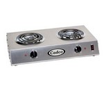 Cadco Hot Plate, 2-Burner, Electric