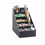 Cal-Mil Cup / Lid Organizer, Black