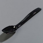 Carlisle Salad/Buffet Spoon, 1/2 oz, 9", Solid, Black