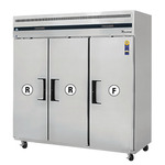 Everest Refrigerator/Freezer Combo, 3-Section