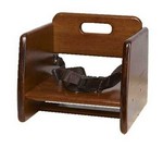 G.E.T. Booster Seat, Walnut