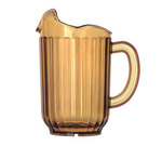 Vollrath Three-Lipped Pitcher, 60 oz., Amber