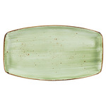 Vertex Platter, 13" x 7", Terra Jade (case of 1 dz.)