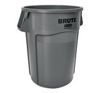 Rubbermaid Round BRUTE&#174; Container, 44 gallon, Gray