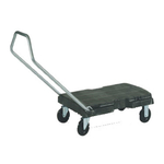 Rubbermaid Triple&#8482; Trolley, Standard Duty, Black