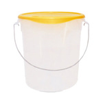 Rubbermaid FG572424CLR 8 qt Clear Round Storage Container