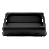 Rubbermaid Slim Jim&#174; Swing Lid, Black