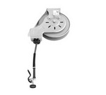 T&S Brass Hose Reel, open, epoxy coated steel, 50' hose