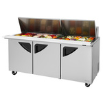 Turbo Air Sandwich/Salad Mega Top Unit, 3-Section