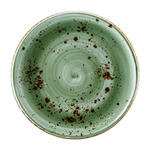 Vertex Plate, 6" Diam., Terra Jade