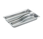 Vollrath "Wild" Pan, Stainless, Half-Long Size, 2.5" Deep