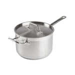 Winco Premium Sauce Pan, 7.5 qt., With Cover