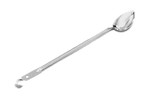 Vollrath Spoon, Hooked Handle, stainless, 21"